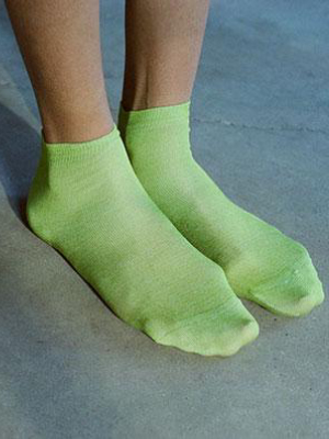 Ankle Sock, Verde Brillante
