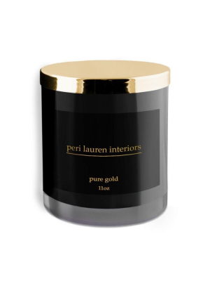 Peri Lauren Interiors Pure Gold Scented Candle