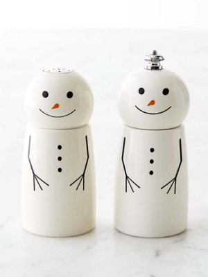 Snowman Salt & Pepper Set