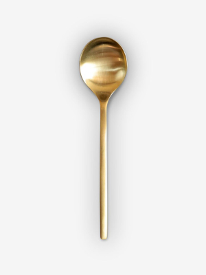 Due Ice Oro Soup Spoon