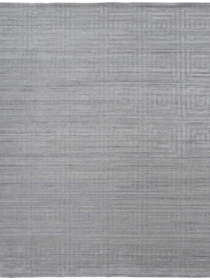 Feizy Gramercy Viscose Maze Rug - Available In 7 Sizes - Marled Ivory