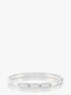 Set In Stone Hinged Bangle