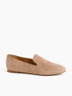 Suede Smoking Loafers