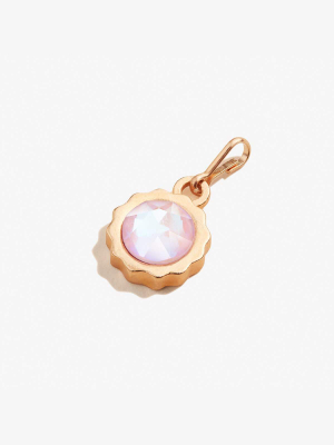 Pink Crystal Charm