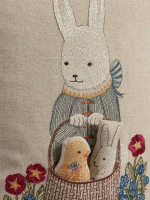 Easter Bunny Pocket Pillow