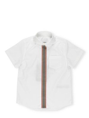 Вurberry Kids Icon Stripe Short Sleeve Shirt