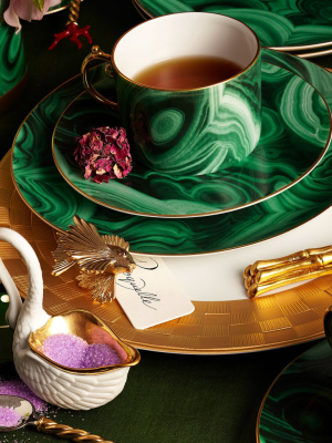 Malachite Tea Saucer