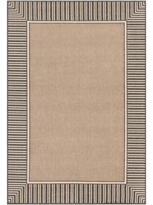 Alfresco Rug In Camel & Black