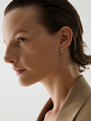 Small Sterling Silver Hoop Earrings