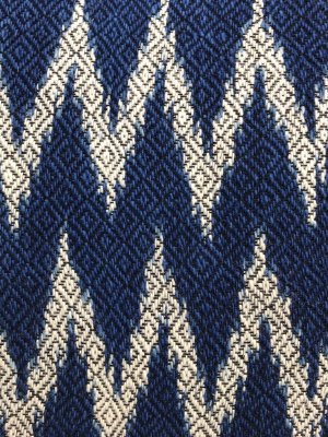 Chevron Indigo Pillow Cover