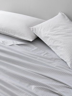 Kenneth Cole New York Shirting Stripe Sheet Set