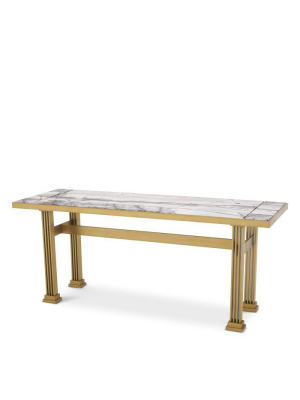 Eichholtz The One Console Table - Gold & Gray