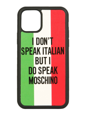 Moschino Italian Slogan Iphone Xi Pro Cover