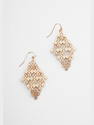 Geometrical Proportions Dangle Earring