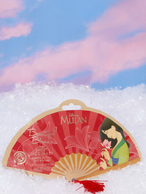 Disney Mulan Sheet Face Mask