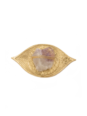 Ariana Ost Third Eye Amethyst Crystal Dish