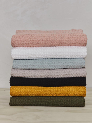 Simple Waffle Towels - Olive