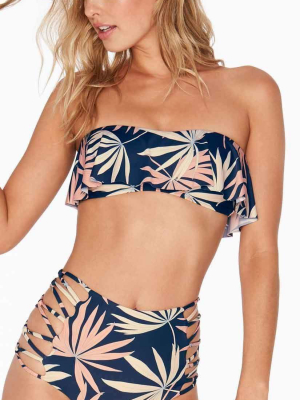 L Space Lynn Top In Polynesian Palm Pnlyt18-nvy