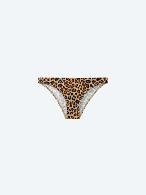 The Low Rise Bikini Bottom - Leopard