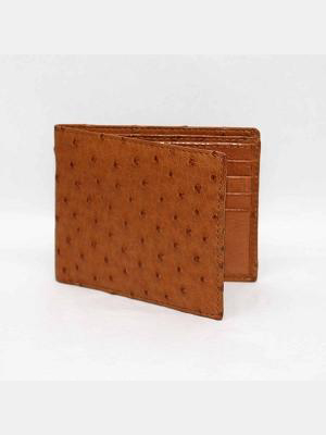 Genuine Ostrich Billfold Wallet