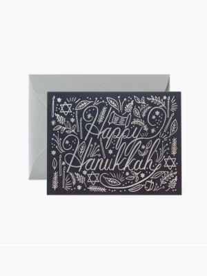 Hannukah Silver Card - Rp7