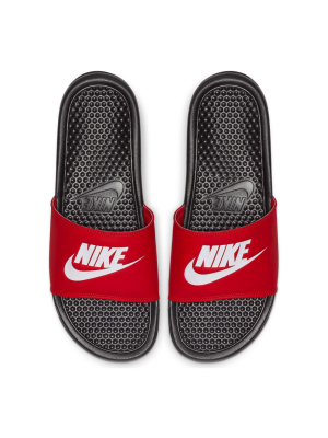 Nike Benassi Jdi Slider In Red