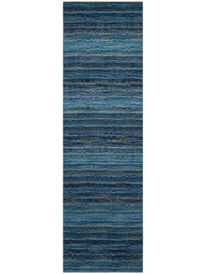 Himalaya Blue/multi Runner Rug