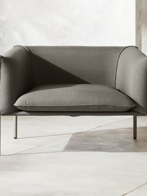Novara Lounge Chair Grey