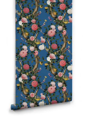 Garden Bloom Wallpaper In Iznik From The Kingdom Home Collection By Milton & King