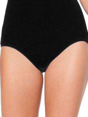 Anne Cole Live In Color Super High Waist Bikini Bottom