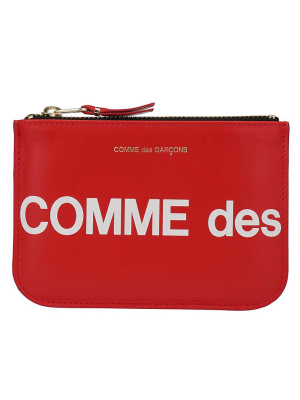 Comme Des Garçons Wallet Huge Logo Wallet