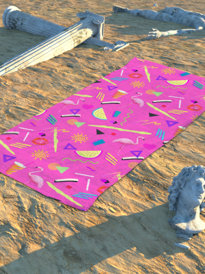Pool Party Beach Towel