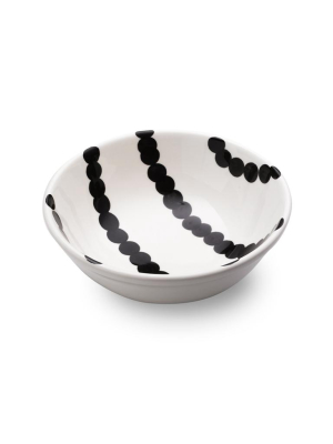 Dalmata Dot Salad Bowl (set Of 2)