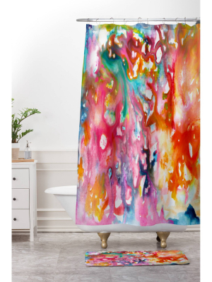 Stephanie Corfee Fast And Loose Shower Curtain Daring - Deny Designs