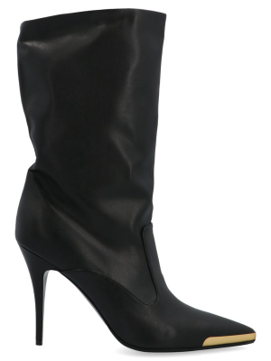 Stella Mccartney Stiletto Heeled Pointed Toe Boots