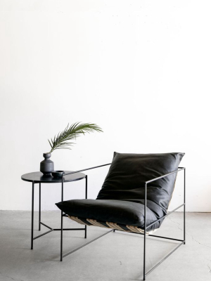 Leather Sierra Chair (blk)