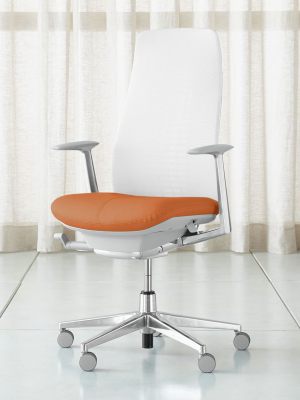 Haworth ® Tangelo Fern ™ High Back Desk Chair