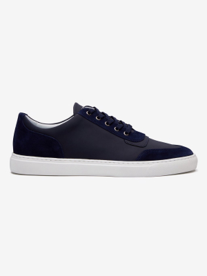 Nimble Tech Leather/suede Navy