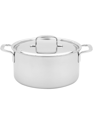Demeyere Industry Stainless Steel 5.5 Qt Dutch Oven