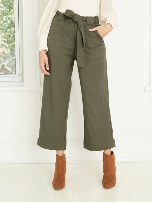 Women's High-rise Cropped Pants - Who What Wear™