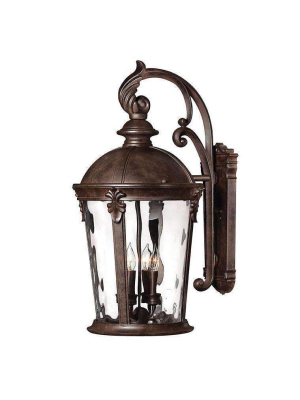 Outdoor Windsor Wall Sconce