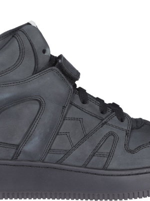 Isabel Marant Panelled High-top Sneakers