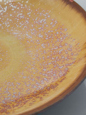 Crystalline Glaze Centerpiece Bowl