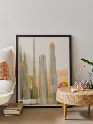 Britany George Ethereal Cacti I Art Print