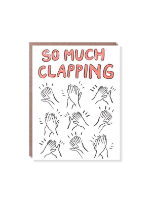 Clapping Congrats Card