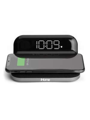 Ihome Wireless Charging Alarm Clock