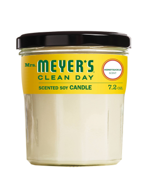 Mrs. Meyer's Honeysuckle Large Jar Candle - 7.2oz