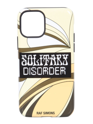 Raf Simons Solitary Disorder Iphone 11 Pro Case