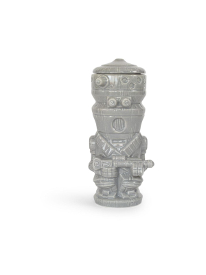 Beeline Creative Geeki Tikis Star Wars The Mandalorian Ig-11 Mug | Ceramic Tiki Cup | 18 Ounces