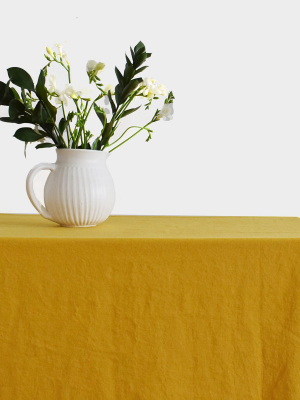Linen Tablecloth, Honey